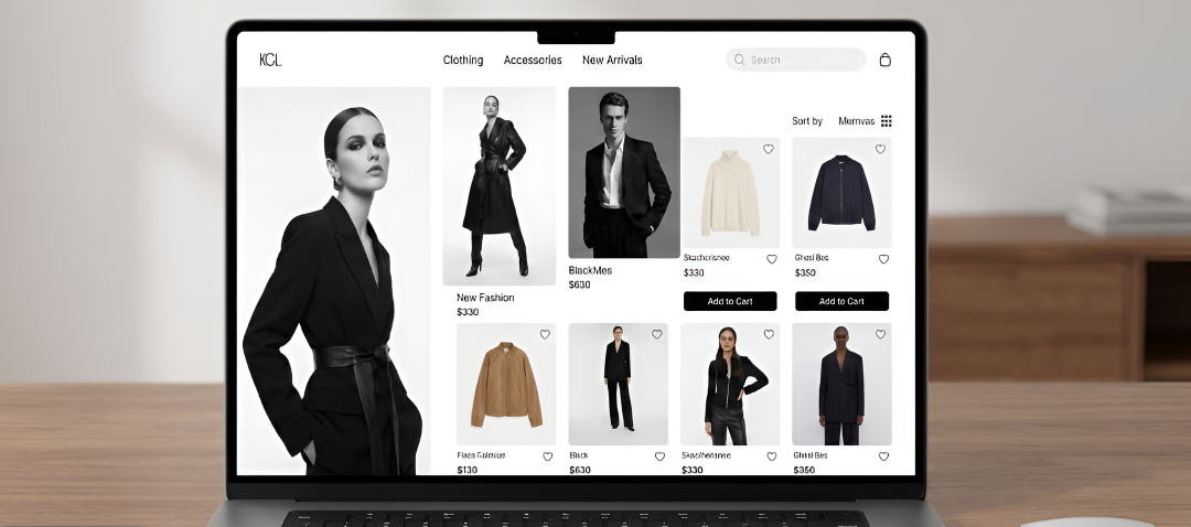 E-commerce Interface